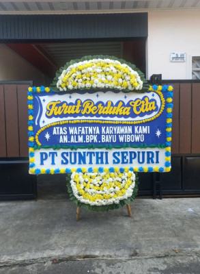 Papan Bunga Duka di Pianggu